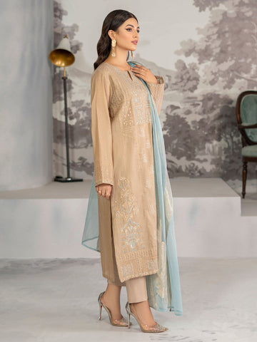Limelight U2144SU 3PC SBG Embroidered Lawn 2022 Online Shopping